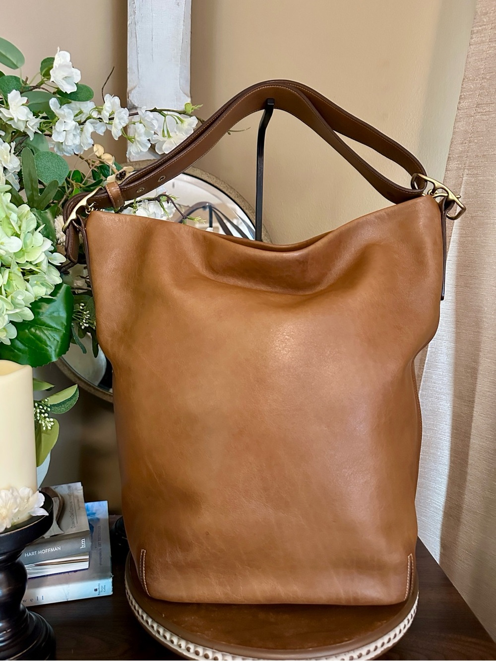 Vintage 2002 Coach Legacy Duffle Bucket Sac (9183) - Picture 9 of 16